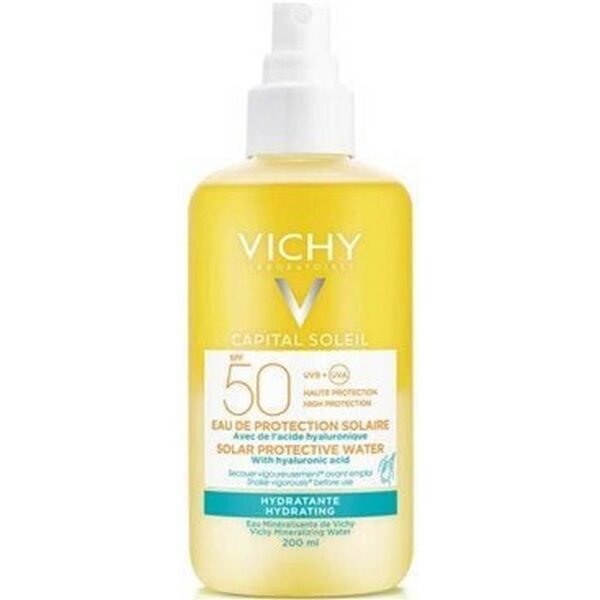 Sunburn protection -Vichy Capital Soleil Moisturizing Protective Sun Water SPF50,