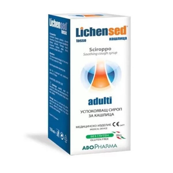Pain relief for cough - Abo Pharma Lichensed Soothing Cough Syrup,
