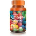 Поддержка общего здоровья и жизненного тонуса у детей – Altion Kids Polyvitamins Orange Cherry,