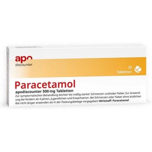 Headache - apodiscounter Paracetamol, Toothache - apodiscounter Paracetamol