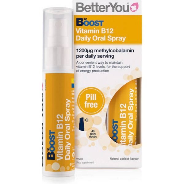 Support of the nervous system - BetterYou B12 Boost Spray 1200mcg,