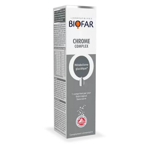 Поддерживает нормальный уровень сахара в крови - Biofar Chrome Complex,