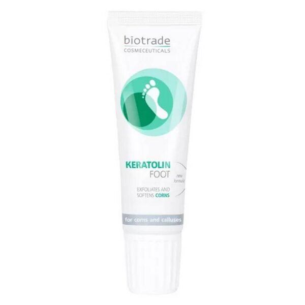 Softening and exfoliation of rough skin — Biotrade Keratolin Gel,
