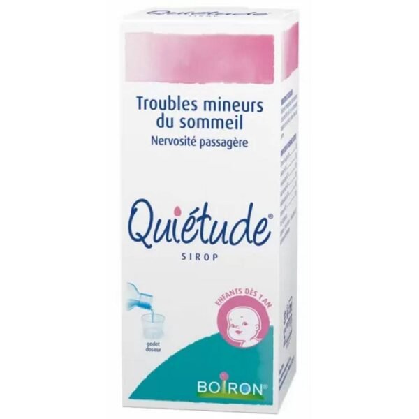 Reducing stress and nervous tension — Boiron Quietude Syrup,