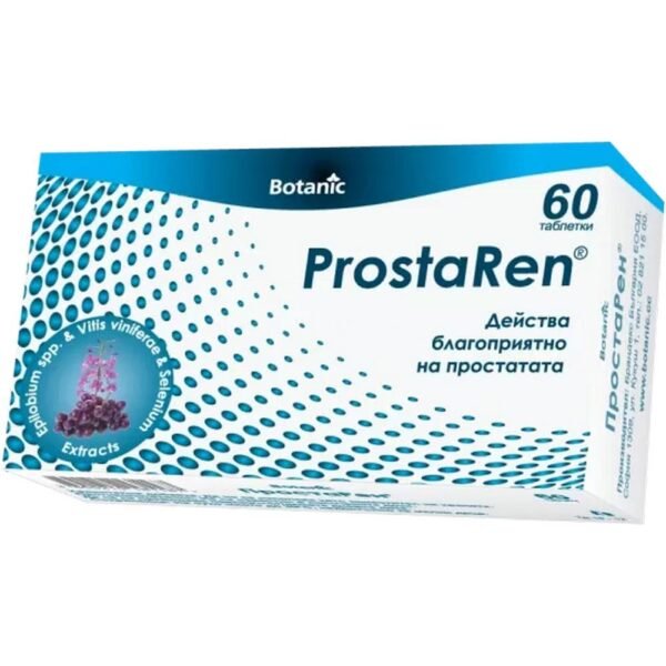 Supports prostate health and normal urinary system function — Botanic ProstaRen, 60,