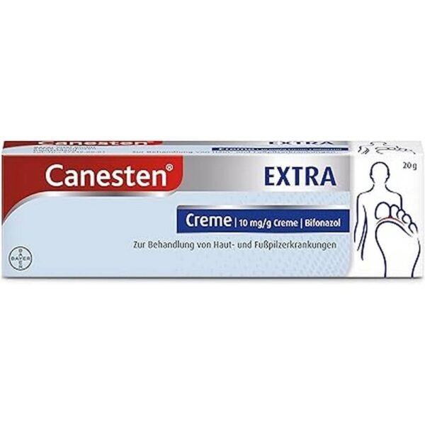 Destruction of fungal infection-Canesten Extra Cream with Canes,Prevention of spread-Canesten Extra Cream with Canes,Снятие симптомов-Canesten Extra Cream with Canes