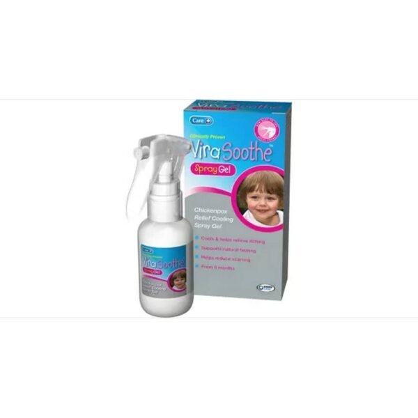 Relieving pain and reducing itching in skin inflammations - Ceumed ViraSoothe Cooling Body Spray-Gel,