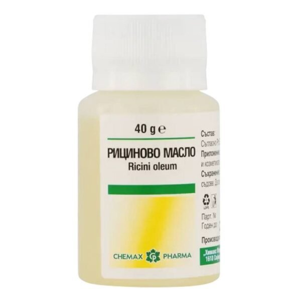 Provides gentle relief from constipation — Chemax Castor Oil for the stomach,