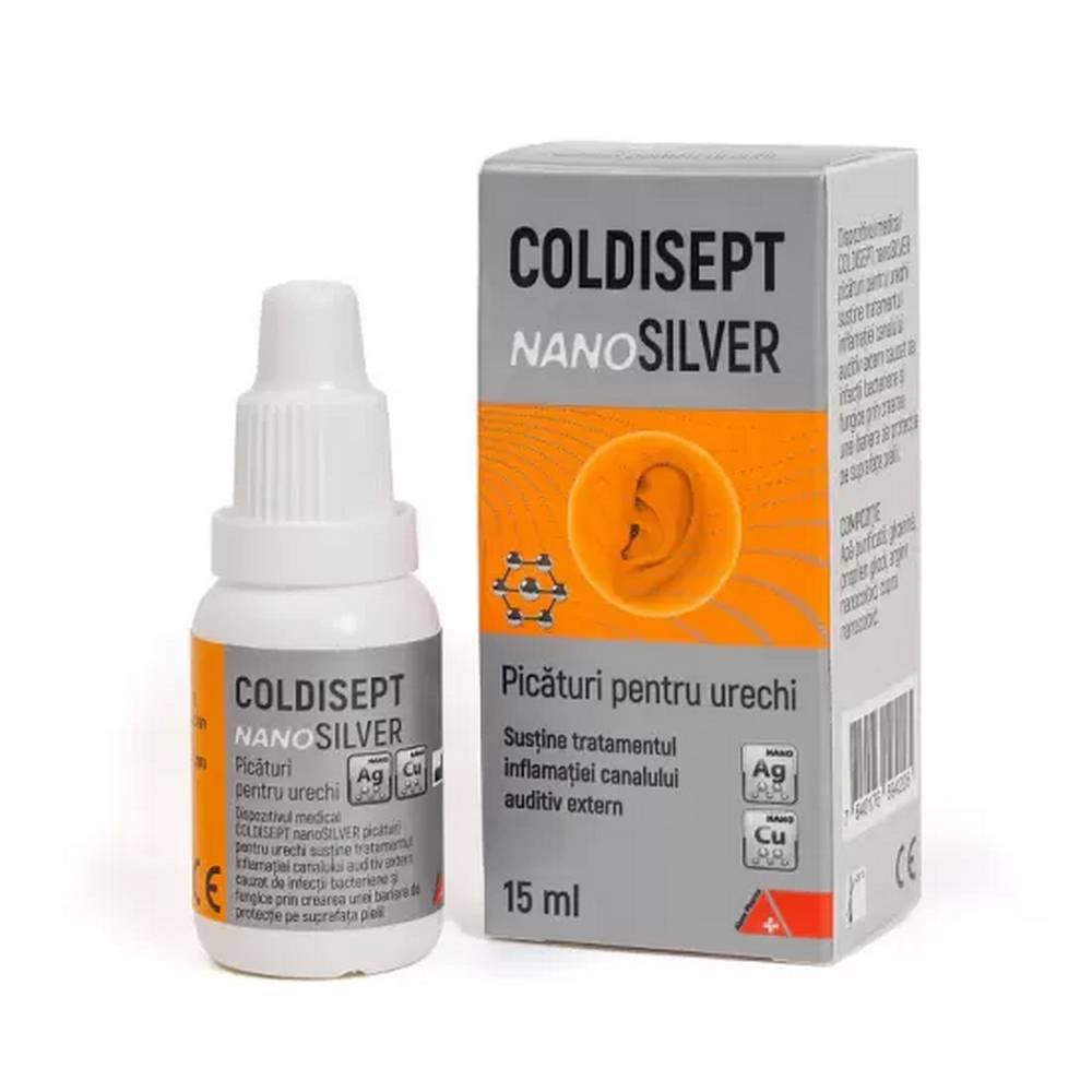 coldisept nanosilver ear Ear Infections - Coldisept, Ear Discomfort - Coldisept, Maintenance of Hygiene - Coldisept, Gentle Care for All Ages - Coldisept