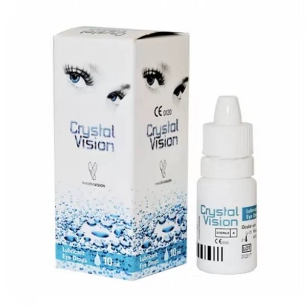Relief for Dry Eyes - Crystal, Irritation and Redness - Crystal, Discomfort from Contact Lenses - Crystal, Convenient Solution for On-the-Go - Crystal