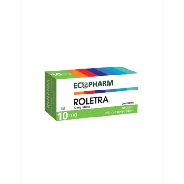 Relieves symptoms of allergic rhinitis — Ecopharm Roletra 10mg,