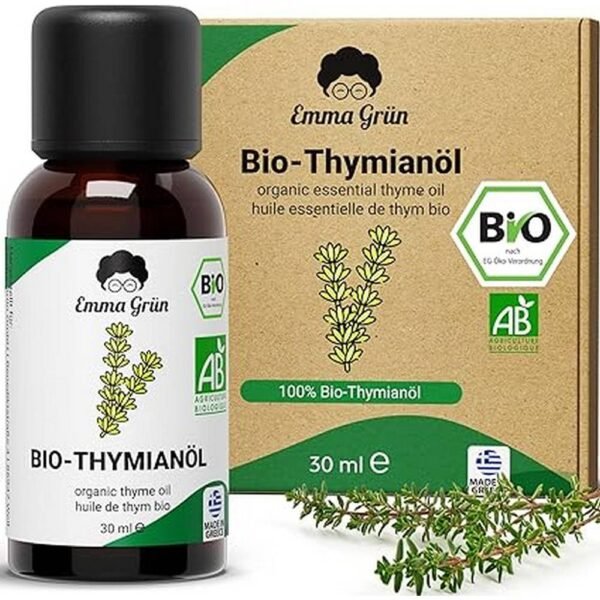 for seasoning  food-emma-grun®-Emma Grün® Organic Thyme Essential Oil,,for seasoning  drinks-Emma Grün® Organic Thyme Essential Oil
