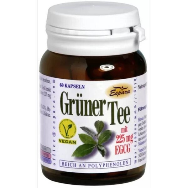 Reduces blood sugar levels and supports normal metabolic function - Espara Green Tea,