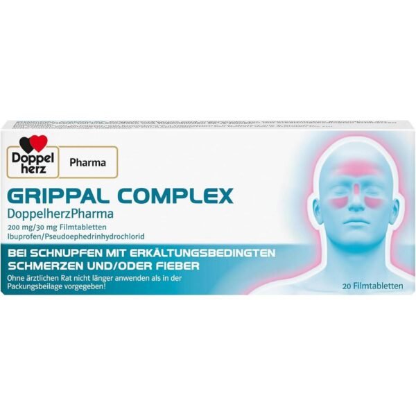 Cold - GRIPPAL COMPLEX DoppelherzPharma, Headache - GRIPPAL COMPLEX DoppelherzPharma