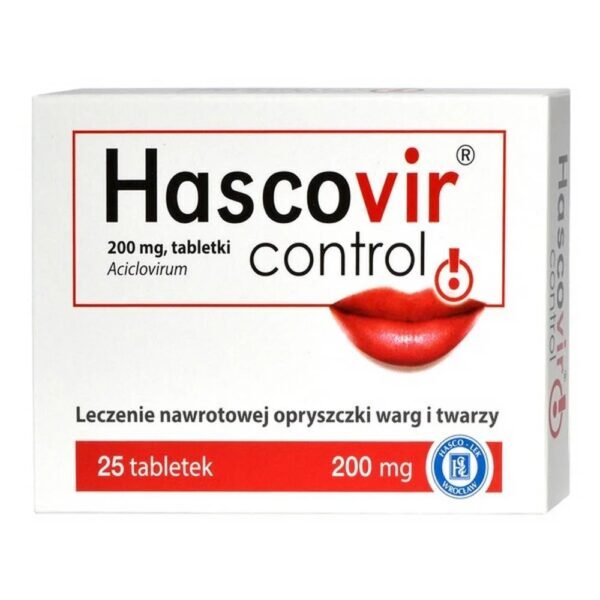 Haskovir control MAX tablets are a drug that prevents relapses of herpes simplex in adults with normal immunity.