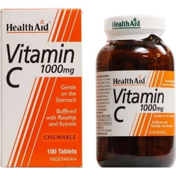 Support of the immune system - Health Aid Vitamin C,