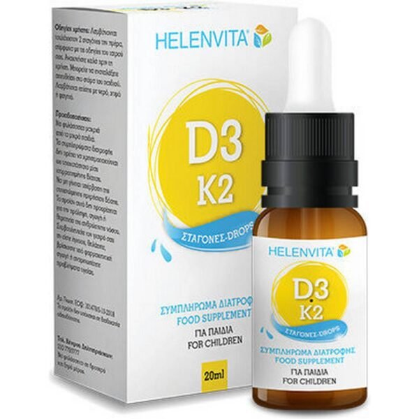 Supports bone and dental health - Helenvita D3-K2 Drops,
