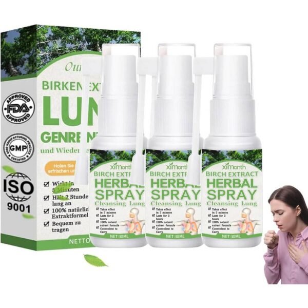Asthma -  Herbal Lung Spray 3 Stück