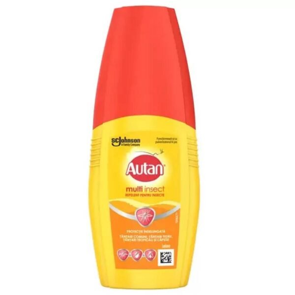 Protects against mosquito and tick bites - Johnson Wax Autan Protection Plus Lotion,
