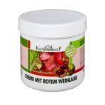 Reduces swelling and fatigue in the feet – Krauterhof Foot Cream with Horse Chestnut and Red Vine Leaves,