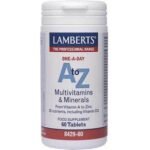 Support for overall health – Lamberts A To Z Multivitamins & Minerals,