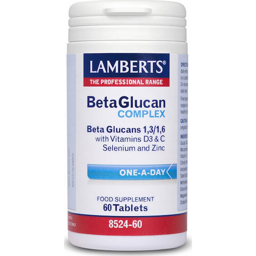 lamberts beta glucan complex60 Immune system support – Lamberts Beta Glucan Complex,