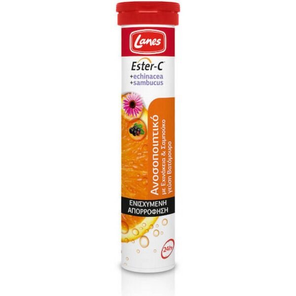 Support of the immune system - Lanes Vitamin C,