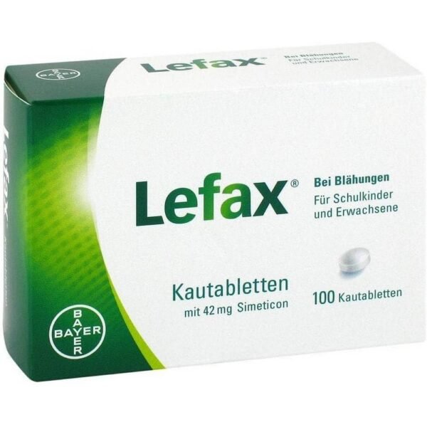 Flatulence - Lefax Kautabletten