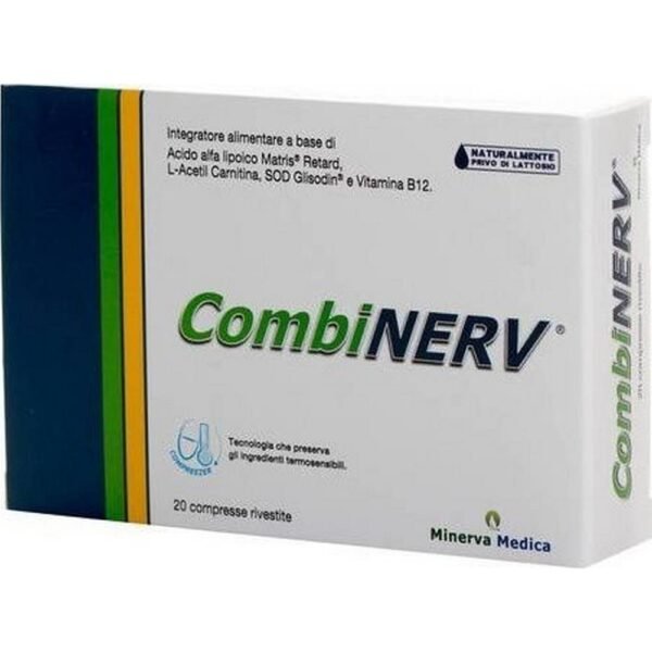 Nerve Pain Relief-Libytec, Combinerv, 20 capsules, Improves Nerve Function-Libytec, Combinerv, 20 capsules, Reduces Inflammation-Libytec, Combinerv, 20 capsules, Supports Recovery-Libytec, Combinerv, 20 capsules