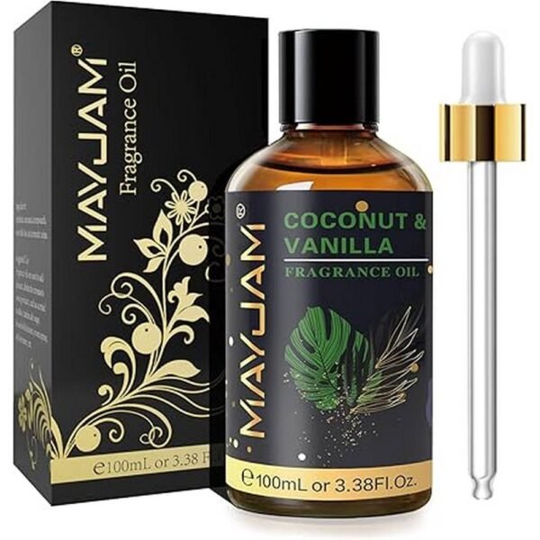 Снятие стресса и релаксация-MAYJAM Coconut & Vanilla Oi,Mood Enhancement-MAYJAM Coconut & Vanilla Oi,Skin Benefits-MAYJAM Coconut & Vanilla Oi
