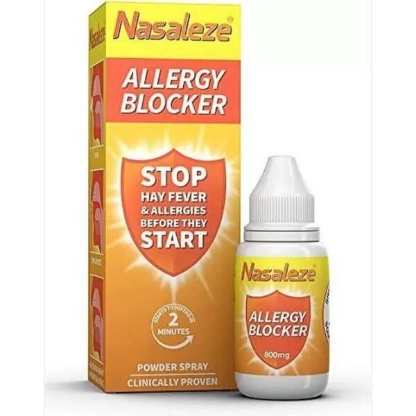 Блокирует аллергены в носовых проходах — Nasaleze Allergy Blocker Nasal Spray,