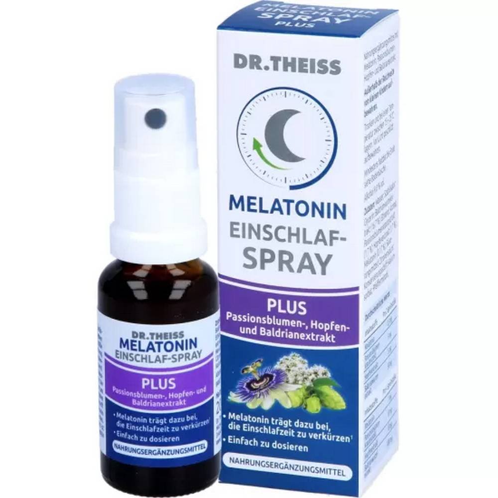naturprodukt dr theiss melatonin plus sleep spray20ml Supporting better sleep quality and combating insomnia — Naturprodukt Dr. Theiss Melatonin Plus Sleep Spray,