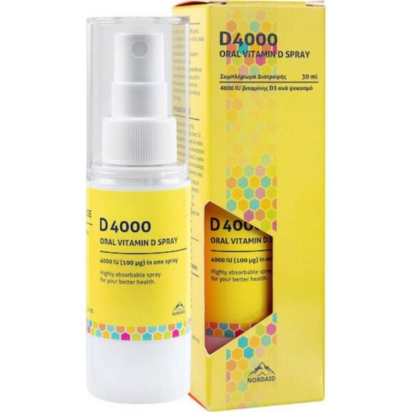 Normalizing vitamin D levels - Nordaid D 4000 Spray,