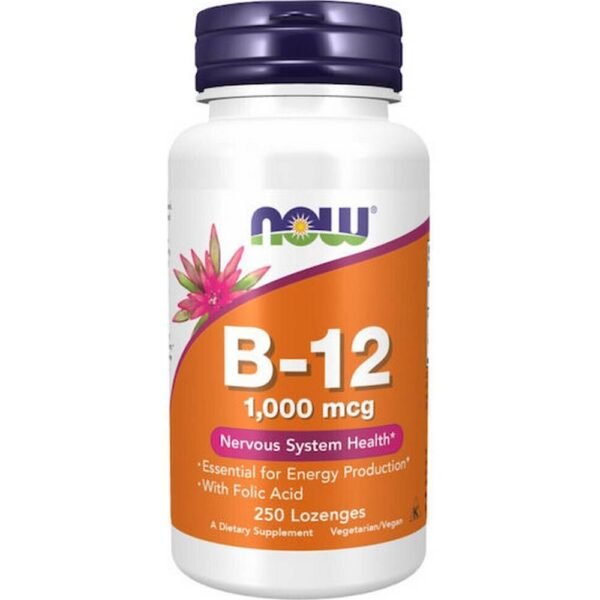 Поддержка нервной системы - Now Foods B-12,