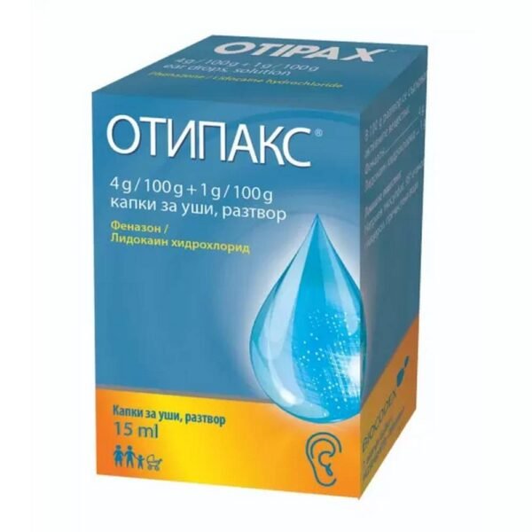 Облегчение боли в ухе - Otipax, снижение воспаления - неинвазивное лечение - Otipax, безопасно для всех возрастов - Otipax