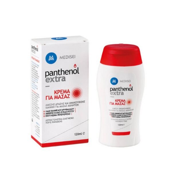Moisturizes and nourishes the skin – Panthenol Extra Massage Cream,
