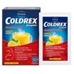 Aggravation of cold and flu symptoms in adults - Perrigo Coldrex Max Grip Lemon Sachets,