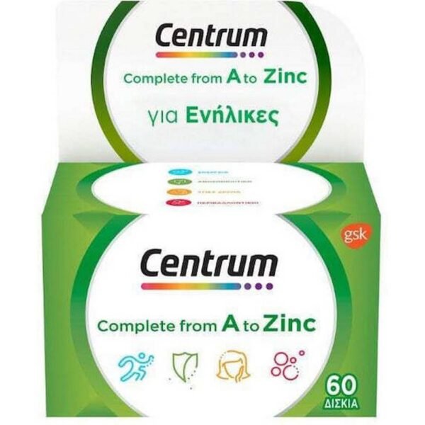 Complete health support from A to Zinc – Pfizer Centrum Complete From A To Zinc,