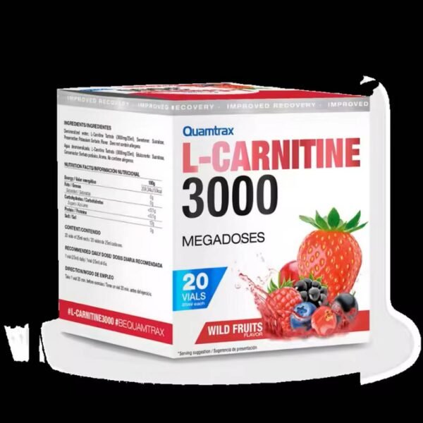 Boosting metabolism - Quamtrax L-Carnitine 3000,