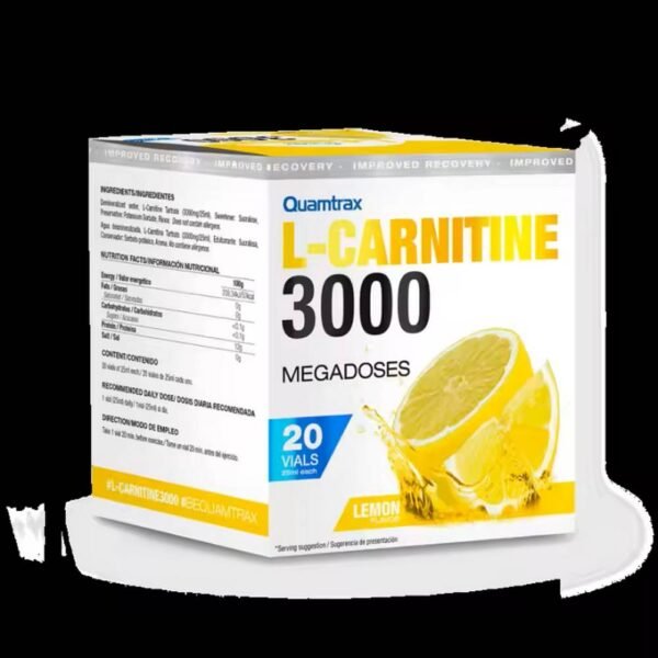 Boosting metabolism - Quamtrax L-Carnitine 3000,