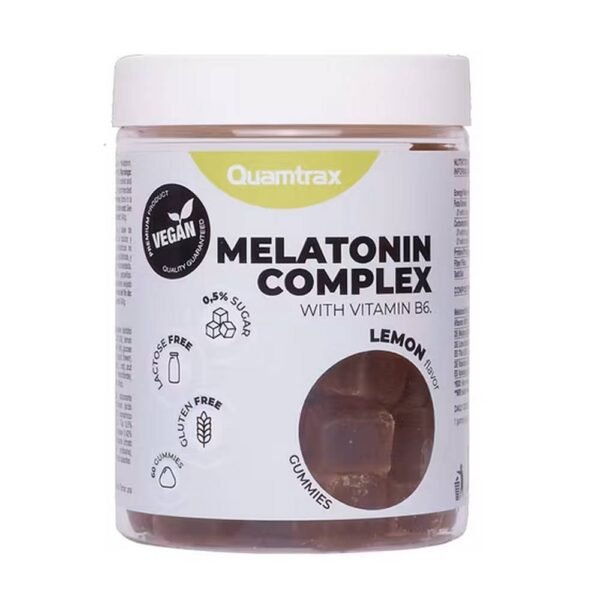 Improving sleep quality - Quamtrax Melatonin Complex Gummies,