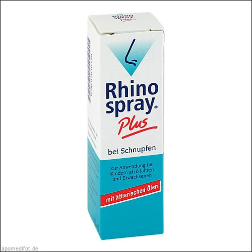 Nasal congestion - Rhinospray plus for colds with fine dosing