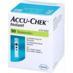 Used for measuring blood sugar levels with the Accu-Chek Instant glucometer - Roche Nicholas Accu-Chek Instant Test Strips,
