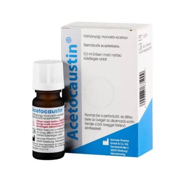 Treatment of skin fungal infections – S&D Pharma Acetocaustin Solution,