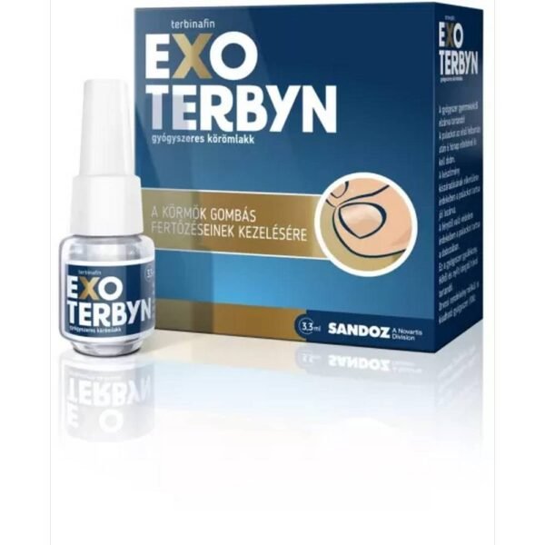 Nail fungus treatment – Sandoz Exoterbyn Nail Polish,