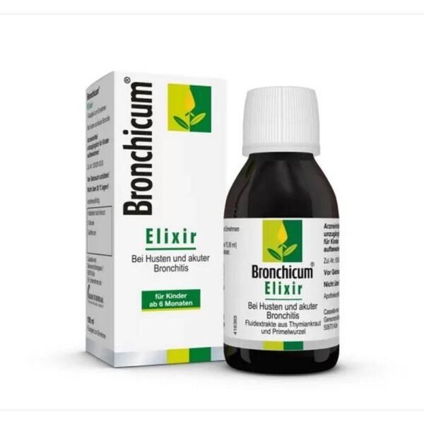 Relieving dry and wet coughs – Sanofi Bronchicum Elixir S Syrup,