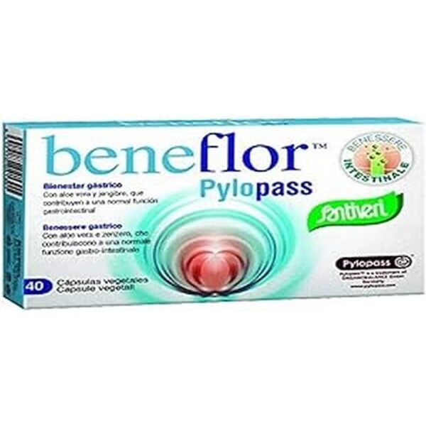 Reducing Helicobacter pylori levels – Santiveri Beneflor Pylopass,