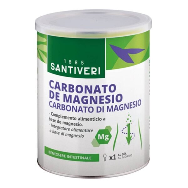 Supporting normal muscle and nervous system function – Santiveri Carbonato de Magnesio,