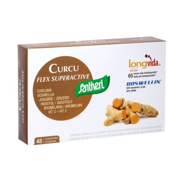 Боль и воспаление – Santiveri Curcu Flex Superactive,