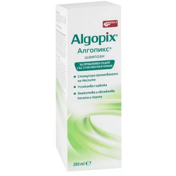 Dandruff treatment – Sopharma Algopix Anti-Dandruff Shampoo,